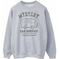 Scooby Doo Men's Mystery Car Service Sweatshirt in Grey | Size: 2XL
