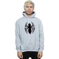 Spider-Man Men's Ultimate Spider Logo Hoodie in Grey | Size: 2XL