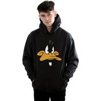 Looney Tunes Men's Daffy Duck Hoodie in Black | Size: 2XL