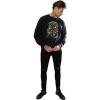 Avengers Infinity War Men's Team Cotton Sweatshirt in Black | Size: Small