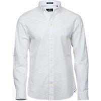 TEE JAYS Men's Perfect Oxford Shirt in White | Size: Medium