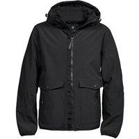 TEE JAYS Men's Urban Adventure Jacket in Black | Size: XL