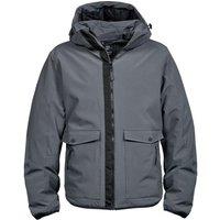 TEE JAYS Men's Urban Adventure Jacket in Grey | Size: 3XL
