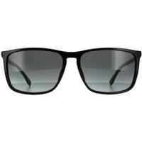 Hugo Boss Men's Square Black Dark Grey Gradient Sunglasses
