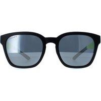 Smith Men's Square Matte Black Yellow Chromapop Silver Mirror Founder Slim