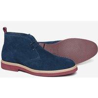 Alexander Pace Men's 'Foster' Premium Suede Dessert Boots in Navy | Size: 9