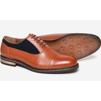 Alexander Pace Men's 'Kennett' Premium Leather Derby Shoe in Tan | Size: 11