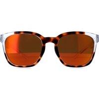 Smith Men's Square Havana & Transparent Chromapop Red Mirror Founder in Brown