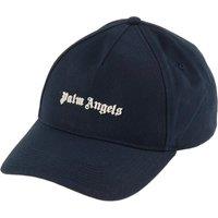 Palm Angels Men's Logo Navy Blue Cap