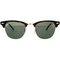 Ray-Ban Men's Round Red Havana Green Polarized Sunglasses