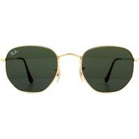 Ray-Ban Men's Square Gold Green G-15 Sunglasses