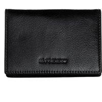 Breed Men's Porter Genuine Leather Bi-Fold Wallet in Black