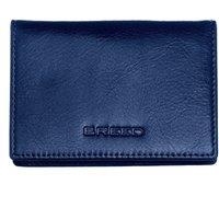 Breed Men's Porter Genuine Leather Bi-Fold Wallet in Blue