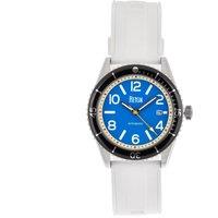 Reign Men's Gage Automatic Watch w/Date - Navy/White in Navy