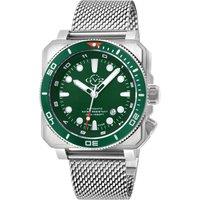 XO Submarine Swiss Automatic SW200, SS/GRN Bezel, Green Dial, Stainless Steel Bracelet