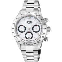 New Amsterdam Swiss Automatic Chronograph, ETA 7753 White Dial, Stainless Steel Watch