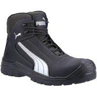 Puma Safety Men's 'Cascades Mid' Safety Footwear in Black | Size: 6