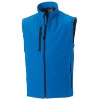 Russell Men's 3 Layer Soft Shell Gilet Jacket in Blue | Size: Medium