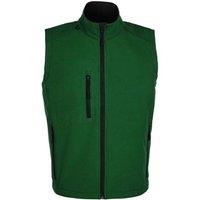 SOL'S Men's Rallye Soft Shell Bodywarmer Jacket in Bottle Green | Size: Large