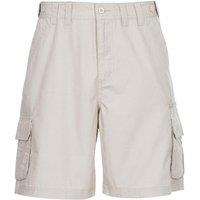 Trespass Men's Gally Water Repellent Hiking Cargo Shorts in Medium Beige | Size: Small