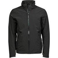 TEE JAYS Men's All Weather Jacket in Black | Size: Large