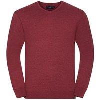 Collection V-Neck Knitted Pullover Sweatshirt