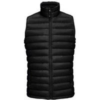 SOL'S Men's Wilson Lightweight Padded Bodywarmer in Black | Size: Large
