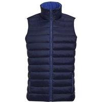 SOL'S Men's Wave Padded Water Repellent Bodywarmer Gilet in Navy | Size: Medium