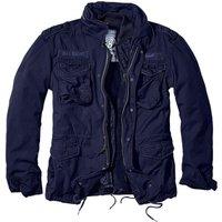 Build Your Brand Men's M65 Giant Jacket in Navy | Size: Large
