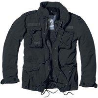Build Your Brand Men's M65 Giant Jacket in Black | Size: Large