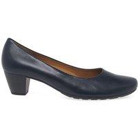 Gabor Women's 'Brambling' Wide Fit Court Shoes in Navy | Size: 7