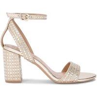 Carvela Women's 'Kianni' Fabric Sandals in Gold | Size: 3