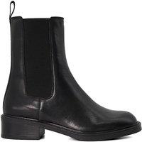 Dune London Women's 'Peanuts' Leather Ankle Boots in Black | Size: 3