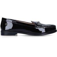 Carvela Women's 'Snap' Leather Patent Flats in Black | Size: 5