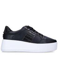 Carvela Women's 'Jive Lace Up' Trainers in Black | Size: 4