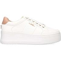 Carvela Women's 'Jive Lace Up' Trainers in White | Size: 3