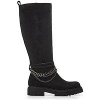 'Litzy' Alcantara Heeled Boots