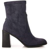 'Marylou' Alcantara Heeled Boots