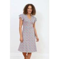 Kite Women's Highcliffe Jersey Wrap Dress Petal Perfume | Size: 6