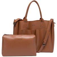 Megan Xl Front Pocketed Tote Bag