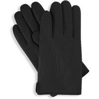 Barneys Originals Women's Gift Boxed Real Leather Gloves in Black | Size: Medium/Large