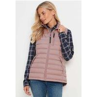 TOG24 Women's 'Drax' Down Gilet in Pale Pink | Size: 10