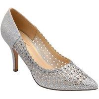 Lotus Women's 'Viva' Diamante Court Shoes in Silver | Size: 6