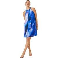 LIMITED Abstract Halter Neck Shift Dress