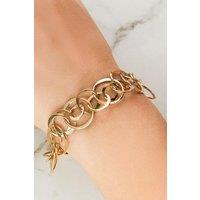 Otis Jaxon London Women's Planet Designer Sterling Silver Bracelet in Gold