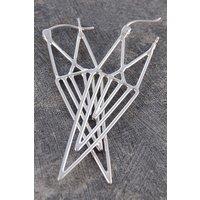 Otis Jaxon London Women's Aztec Geometric Sterling Silver Drop Earrings