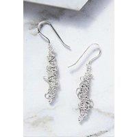 Otis Jaxon London Women's Loops Sterling Silver Drop Earrings