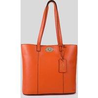 'Elegante Firenze' Real Leather Tote Bag