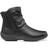 Hotter Women's Wide Fit 'Whisper' Ankle Boots in Black | Size: 9