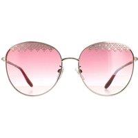 Chopard Women's Round Shiny Red Gold Pink Gradient SCHF75S